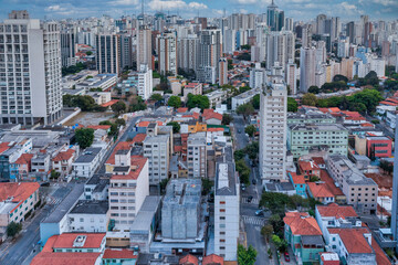 Fototapeta premium Foto aérea da cidade de São Paulo