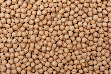 Raw chickpea background
