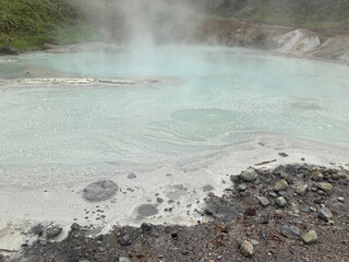 geyser in park national park