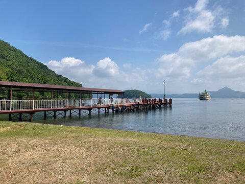 pier on the lake