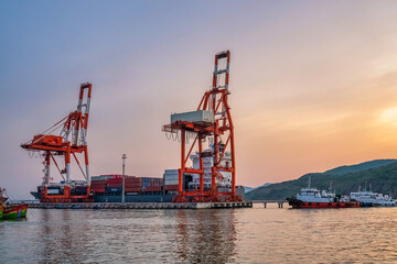 Quy Nhon port, Binh Dinh, Vietnam