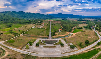 Temple or the place of worshiping Heaven and Earth of King Tay Son, Binh Dinh, Vietnam.