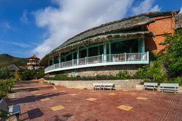 Aerial view of Ky Co beach, Quy Nhon, Binh Dinh, Vietnam