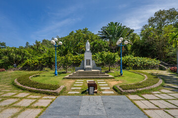 Han Mac Tu tomb at Quy Nhon city, Binh Dinh, Vietnam