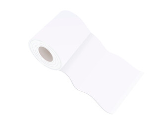 Toilet paper roll. vector illustration