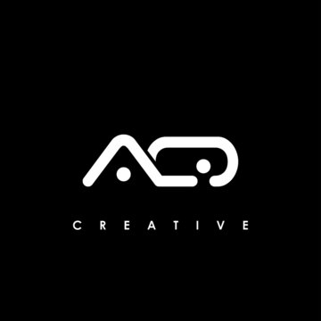 AQ Letter Initial Logo Design Template Vector Illustration
