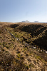 path in the mountains