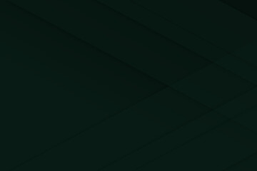 Obraz premium Dark green abstract geometric background