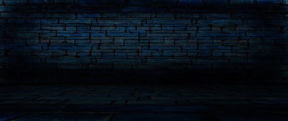 scene 3d vintage wall, abstract background room corner