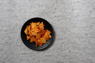 spicy tortilla corn chips 