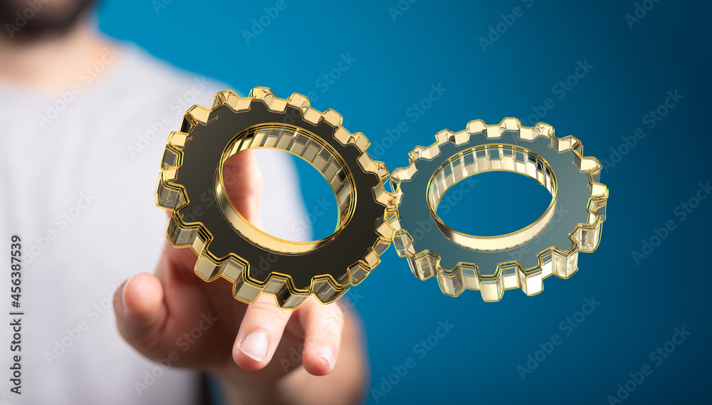 Poster Engineering And Design Image gears