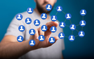 internet net and data digital concept