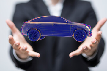 Driverless autonomous vehicle with lidar technology