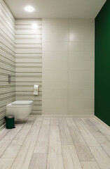 Bathroom in a modern minimalism desing style
