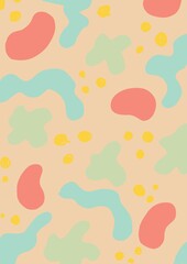 abstract light background with blots