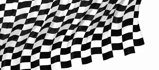 Obraz premium checkered flag, end race background