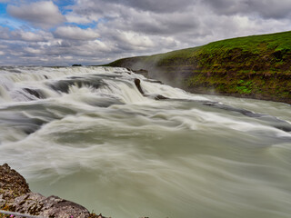 Cascada Gullfoss Islandia