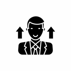 Self Motivation icon in vector. Logotype