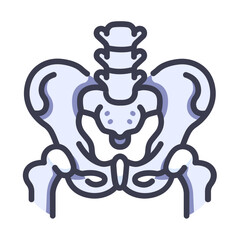 waist bone icon
