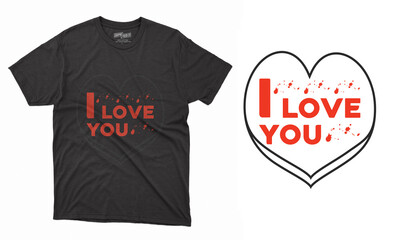 Typography and Vector T-shirt Design Template Layout