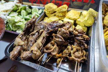 Indonesian Various Satay
