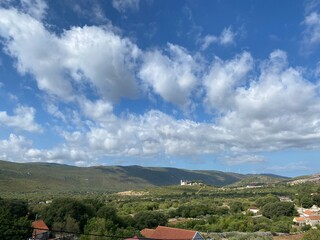 Primorski dolac, village in dalmatian hinterland, landscape