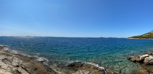 Murter island in Croatia, landscape