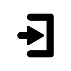 Arrow enter icon