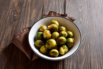 Roasted brussels sprouts