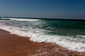 mediterranean sea wonderful beach israel