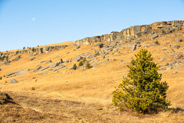 path in the mountains