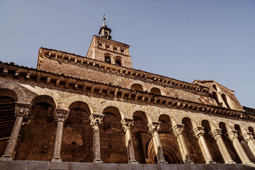 Fototapeta na wymiar Iglesia de San Martin de Segovia
