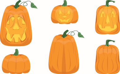Jack O Lanterns and Pumpkins