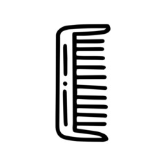 comb line vector doodle simple icon design