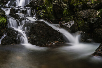 Fototapeta premium todtnauer waterfalls of the black forest (Schwarzwald)