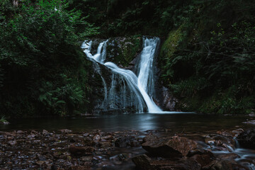 Obraz premium allerheiligen waterfalls of the black forest (Schwarzwald), Baden-Wuerttemberg, Germany