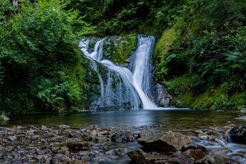 allerheiligen waterfalls of the black forest (Schwarzwald), Baden-Wuerttemberg, Germany