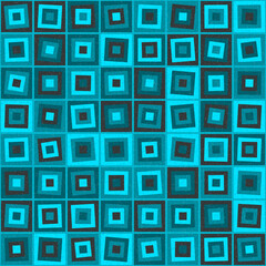 Abstract Geometric Pattern generative computational art illustration