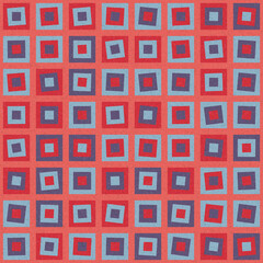 Abstract Geometric Pattern generative computational art illustration