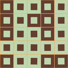 Abstract Geometric Pattern generative computational art illustration