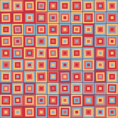 Abstract Geometric Pattern generative computational art illustration