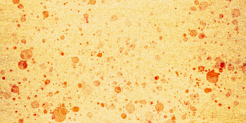 金の水滴模様の和紙イメージテクスチャ・パノラマサイズ