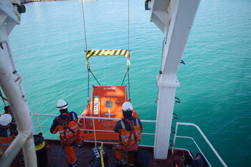 Lifeboat preparations