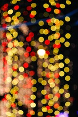 abstract christmas lights
