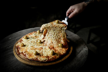Pizza de muzza