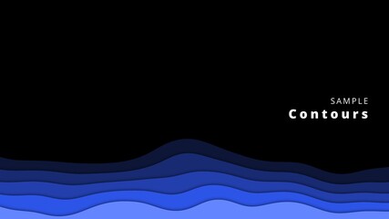 A signal background of a SMAPLE Contours  testing.