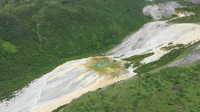 aerial view of moutain 