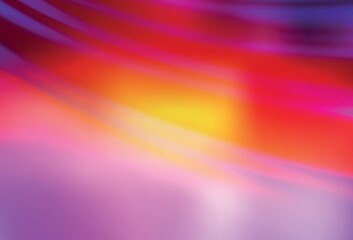 Light Pink, Yellow vector blurred shine abstract texture.