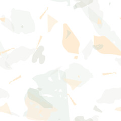 Terrazzo seamless pattern. Pastel  venetian