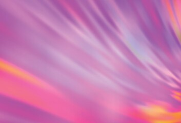 Light Pink vector blurred shine abstract background.